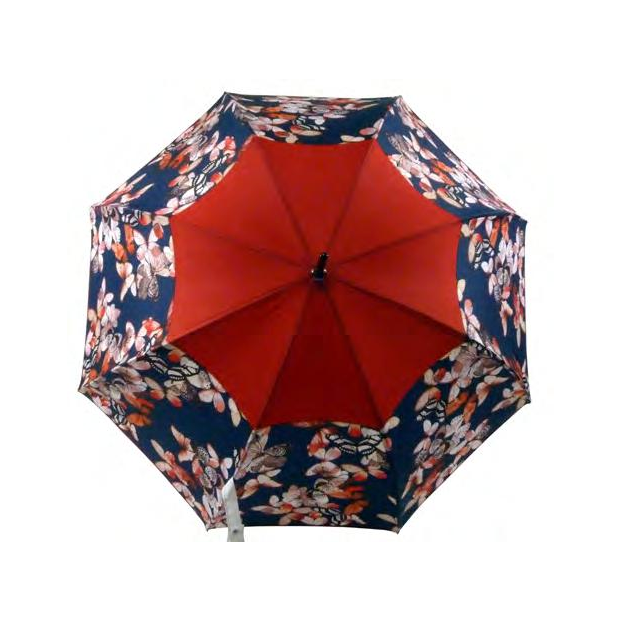 Guy De Jean LPF28 - POLYESTER - MARINE - 1 le parapluie francais "papillon" Parapluies