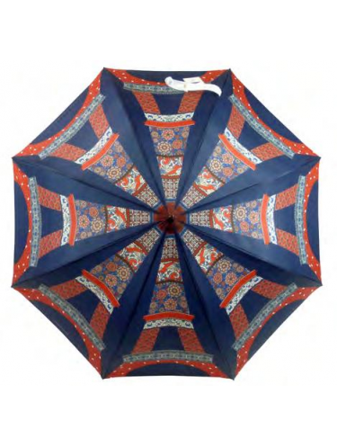 Guy De Jean LPF11 - POLYESTER/UV - BLEU-MULT Parapluie Parapluies