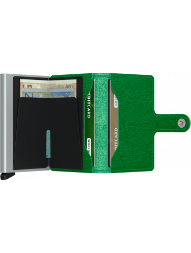 Secrid MC - CUIR DE VACHETTE - LIGHT GR secrid miniwallet porte-cartes rfid Porte-cartes