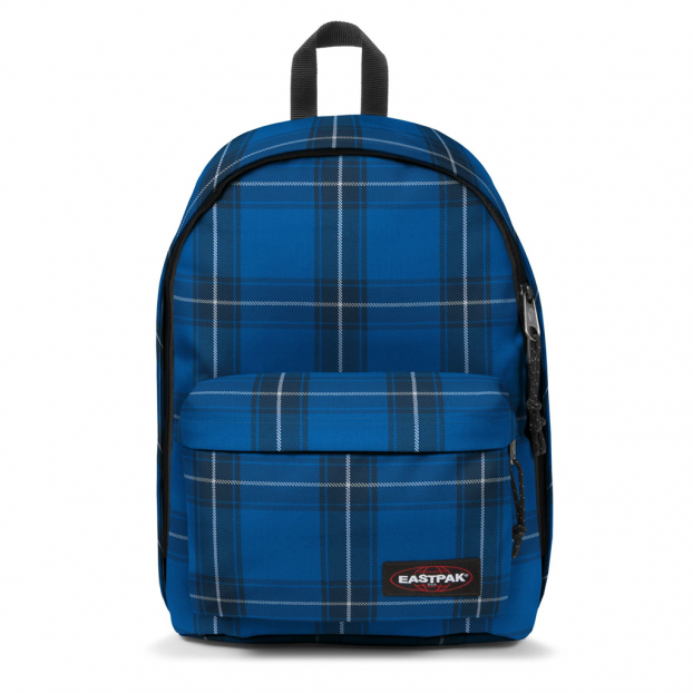 Eastpak K767 - POLYESTER - CHECKED BLUE  out of office Maroquinerie