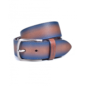 Miguel Bellido 00605 - COGNAC miguel bellido sport bicolore ceinture homme