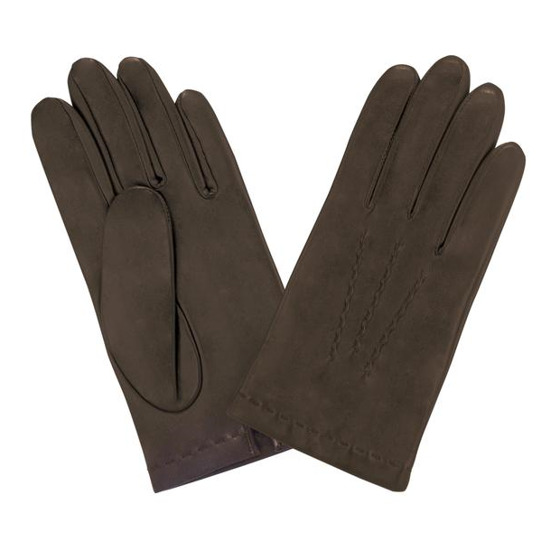 Glove Story 22027SN - CUIR D'AGNEAU - BRUN gants h cuir Gants