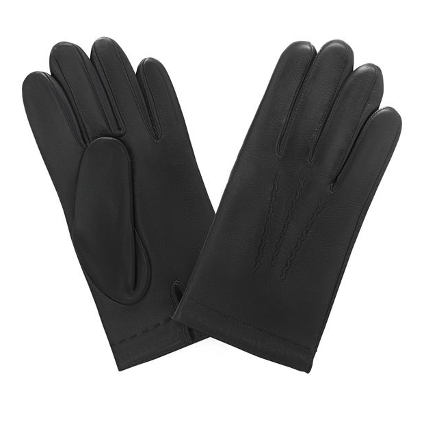 Glove Story 22005TR - CUIR D'AGNEAU - NOIR gant homme cuir Gants