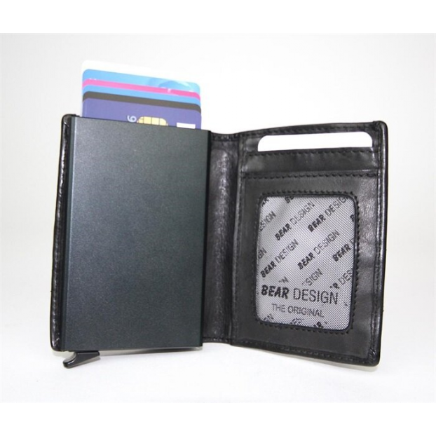 Bear Design CL15635 - CUIR DE VACHETTE - COG bear design-classic-porte cartes Porte-cartes