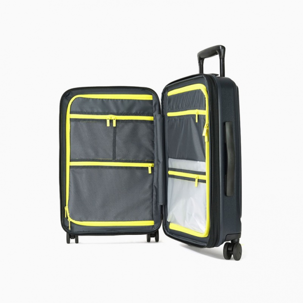 Elite Bagage E2121 - POLYCARBONATE - BLEU NUI ELITE Bagage-Pure-valise 55cm Valises