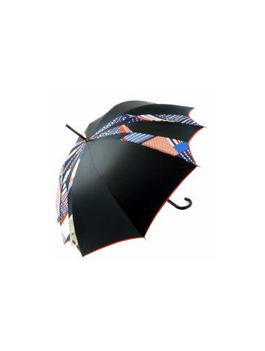 Guy De Jean LPF44 - POLYESTER - MARINE MULTI le parapluie français étoile Parapluies