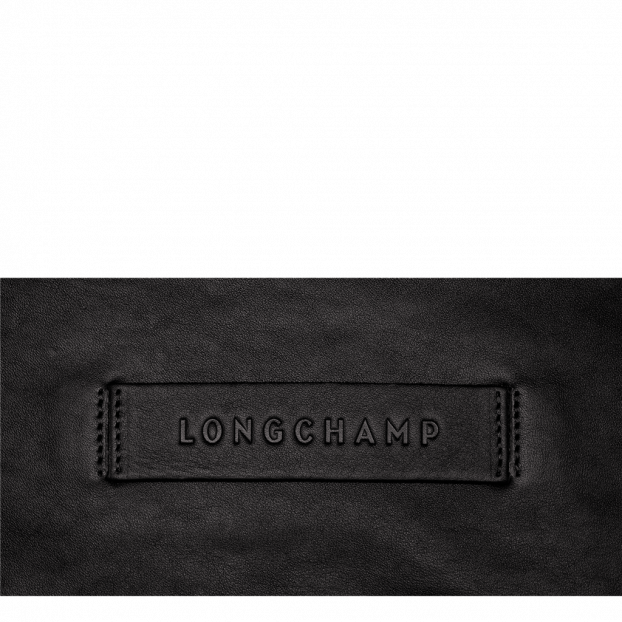 Longchamp 1768/772 - CUIR DE VEAU - NOIR - longchamp besace 3d Sac porté travers