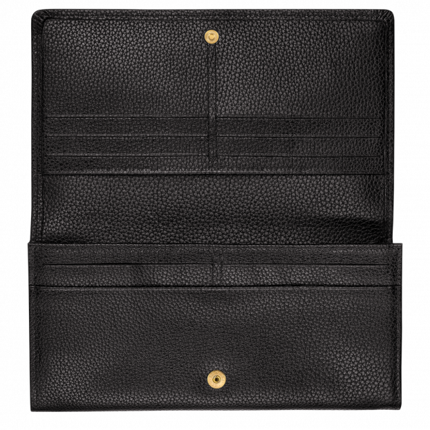 Longchamp 3146/021 - CUIR DE VACHETTE - NO longchamp le foulonnée porte monnaie rabat l Porte-monnaie