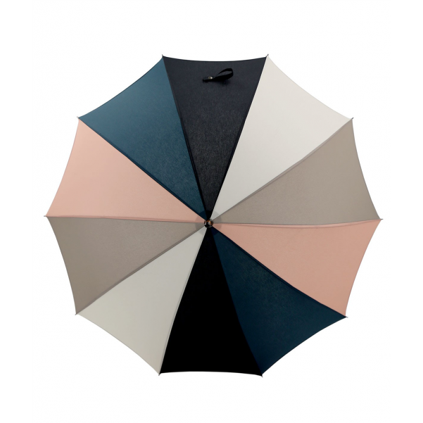 Maison Pierre Vaux 5768 - POLYESTER - ROSE MULTI -  vaux-tranches-parapluie canne femme Parapluies