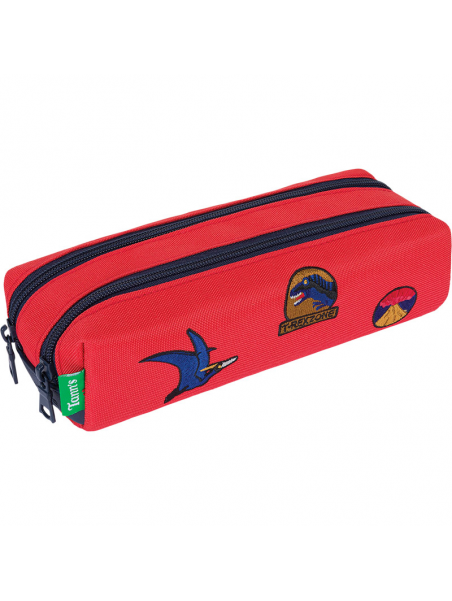 Tann's 121 - POLYESTER - MAE ROUGE - 66 tann's trousse double Petite maroquinerie