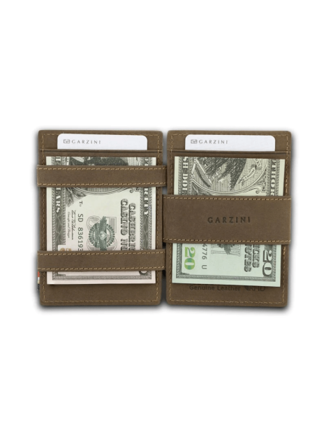Garzini MW-CP1 - CUIR DE VACHETTE - JAVA garzini-magic wallet-porte cartes rfid monnaie Porte-cartes