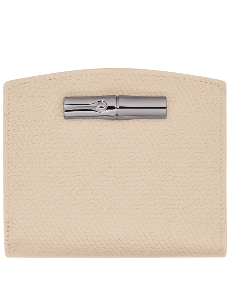 Longchamp 30011/HPN - CUIR DE VACHETTE - P longchamp-roseau-portefeuille compact Portefeuilles