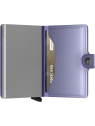 Secrid MME - ALUMINIUM/CUIR - LILAS secrid miniwallet porte-cartes rfid Porte-cartes