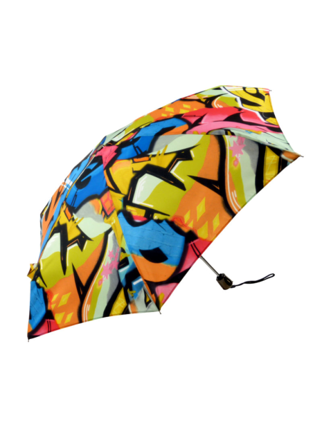 Guy De Jean 3028 - POLYESTER - BLEU MULTI -  guy de jean- micro-parapluie mini imprimé Parapluies