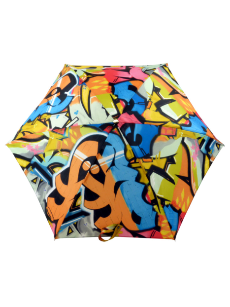 Guy De Jean 3028 - POLYESTER - BLEU MULTI -  guy de jean- micro-parapluie mini imprimé Parapluies
