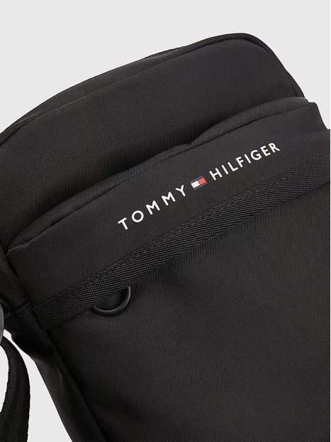 Tommy Hilfiger AM10914 - POLYESTER - NOIR - BDS tommy hilfiger - sacoche homme toile Sac business