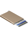 Secrid CFR - ALUMINIUM - SAND secrid card protector- etui cartes Porte-cartes