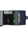 Secrid TVG - ALUMINIUM/CUIR - NAVY/SILV secrid-twinwallet-porte cartes Porte-cartes