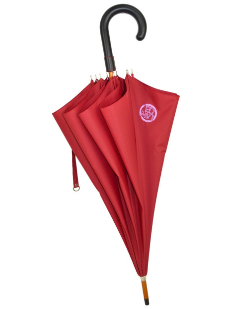 Maison Pierre Vaux L403 - POLYAMIDE - ROUGE - 03 lancel-classic-parapluie long canne Parapluies