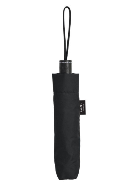 Lancel L205 - POLYAMIDE - NOIR - 01 lancel-broderie-parapluie fermeture auto Parapluies