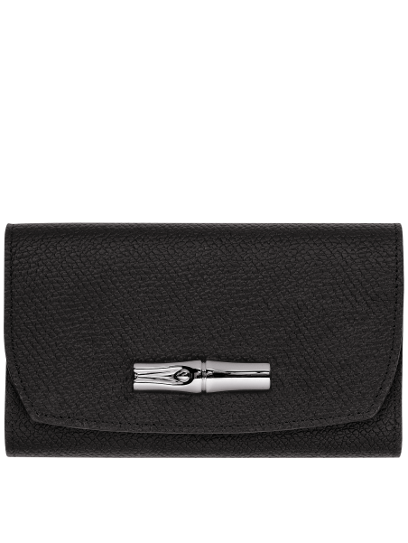 Longchamp 30002/HPN - CUIR DE VACHETTE - N longchamp roseau portefeuille compact Porte-monnaie