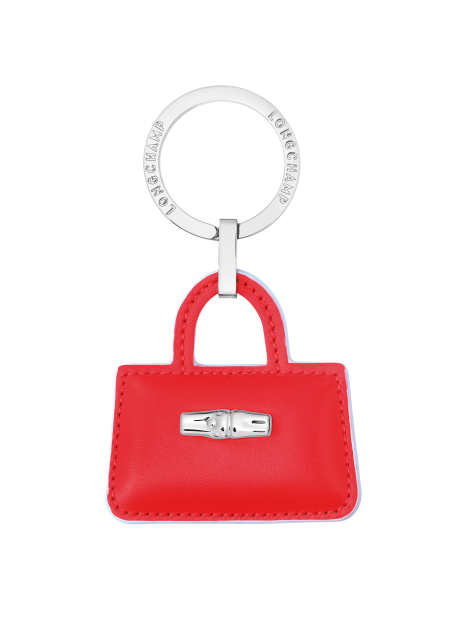 Longchamp 6982/H82 - CUIR DE VEAU - ROUGE  longchamp- roseau- porte clés Porte-clés