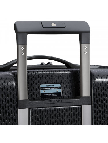 Delsey 1621803 - NOIR TURENNE - La plus légère des valises rigides ! Bagages cabine