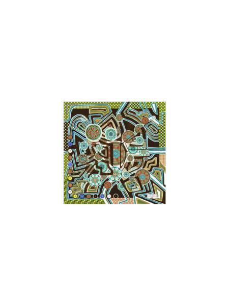 La Seta Mantero 276834699 - SOIE - BROWN - 3 lacroix-carré de soie-omnitribe Foulards/Etoles