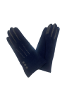 Glove Story 31161NF - LAINE/NYLON - DEEP BLU glove story gant femme Gants