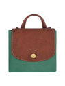 Longchamp 1699/089 - NYLON ET CUIR - SAUGE longchamp-pliage original-sac à dos Sacs à mains