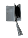 Lancel A11136 - CUIR DE VACHETTE - GLAC Lancel-Premier Flirt-Portefeuille compact zippé Portefeuilles