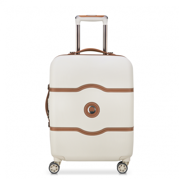 Delsey 1672803 - POLYCARBONATE/CUIR - A delsey chatelet air valise 55cm Bagages cabine