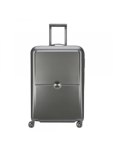 Delsey 1621820 - POLYCARBONATE - ARGENT TURENNE - La plus légère des valises rigides ! Valises