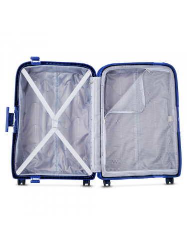 Delsey 3844820 - POLYPROPYLÈNE - MARINE MONCEY - VALISE TROLLEY 4 DOUBLES ROUES 69 CM Valises